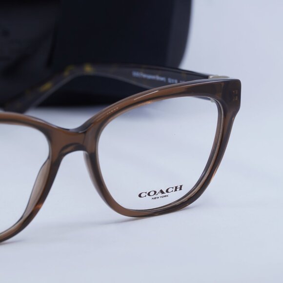 Final Price! Coach HC6120 5035 Brown Eyeglasses 52mm - Picture 5 of 11